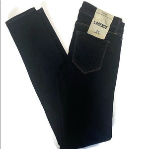 L’agence Chantal Low Rise Skinny Midnight Size 25